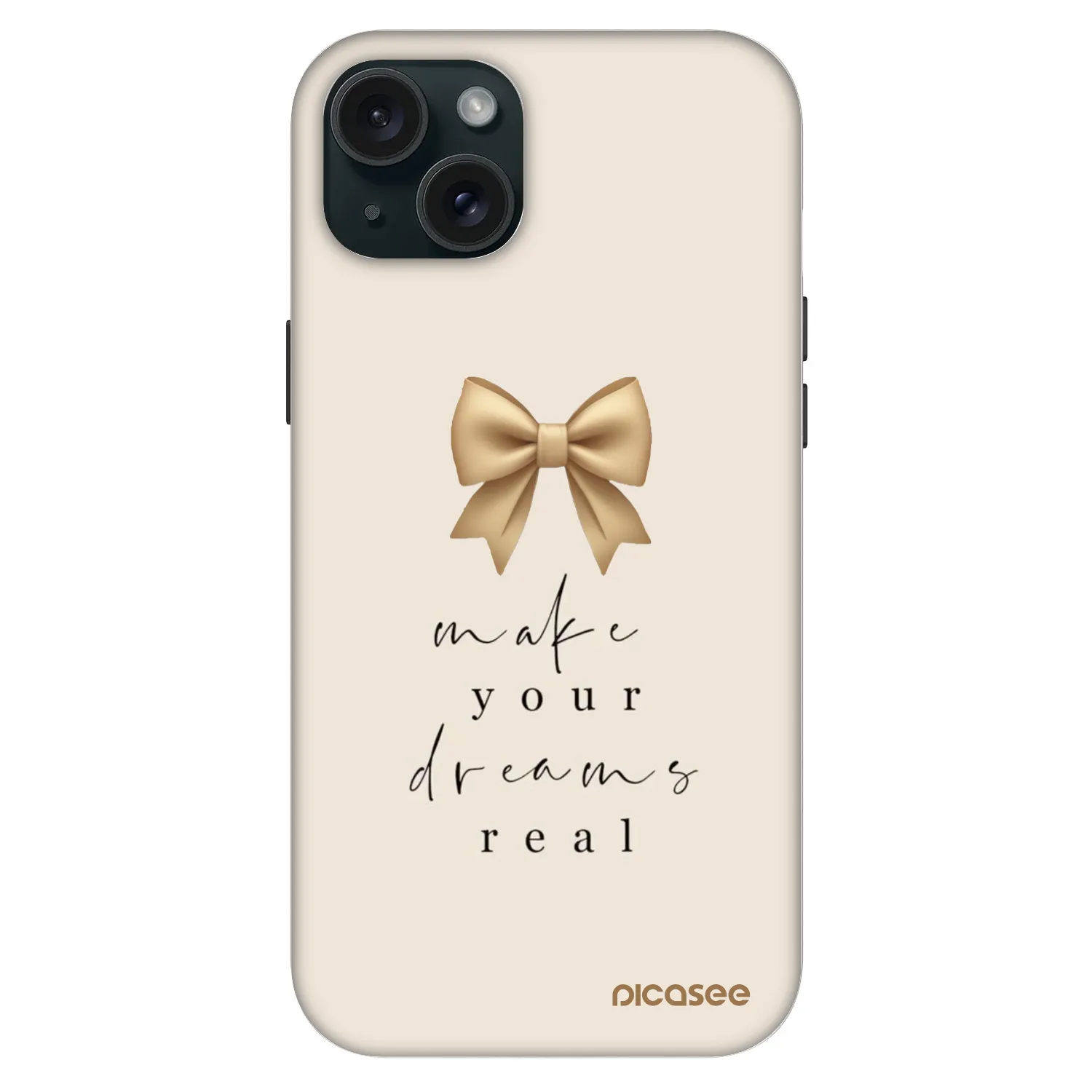 Picasee Fashion Case MagSafe für Apple iPhone 15 Plus - Golden Dream