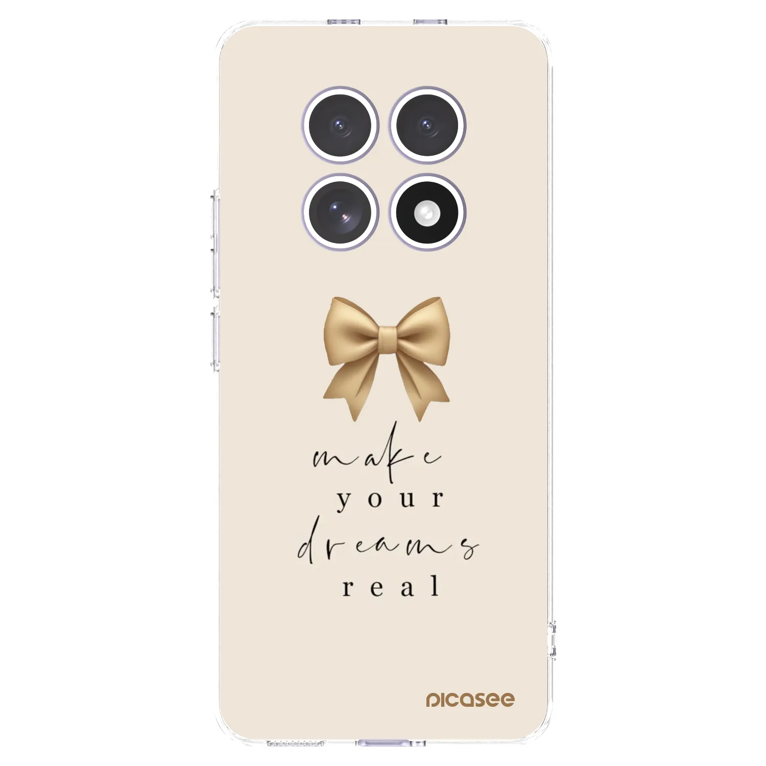 Picasee Xiaomi Redmi Note 15 Hülle - Transparentes Silikon - Golden Dream