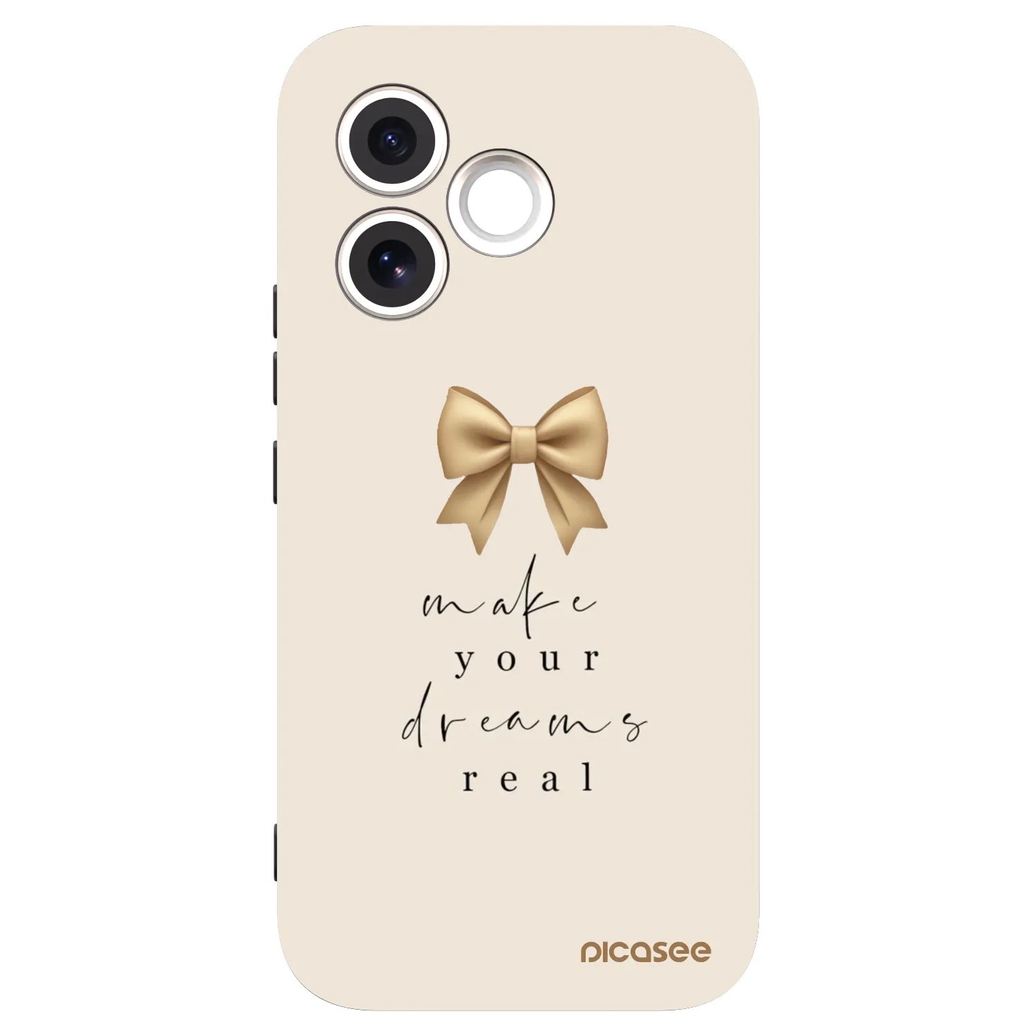 Picasee Honor 600 Lite Hülle - Schwarzes Silikon - Golden Dream