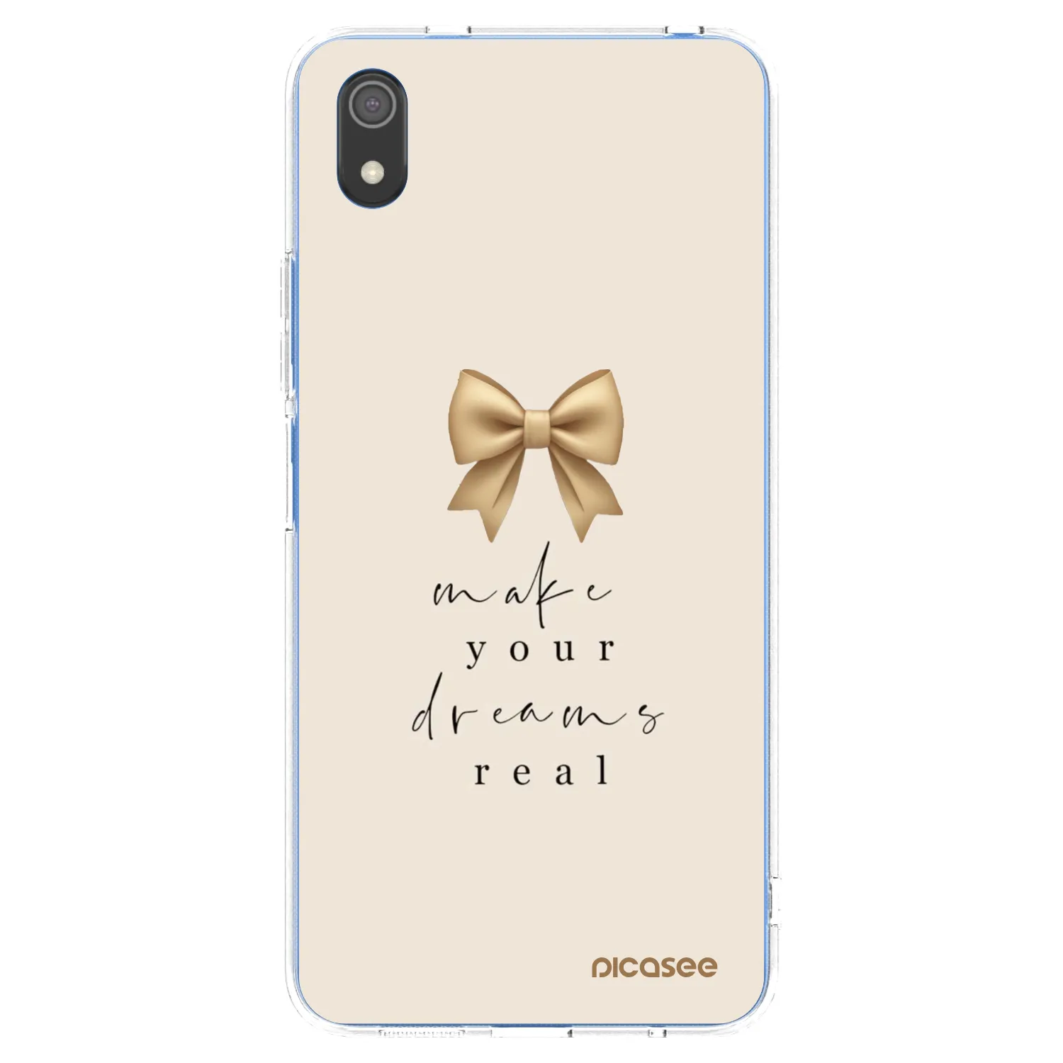 Picasee Xiaomi Redmi 7A Hülle - Transparentes Silikon - Golden Dream