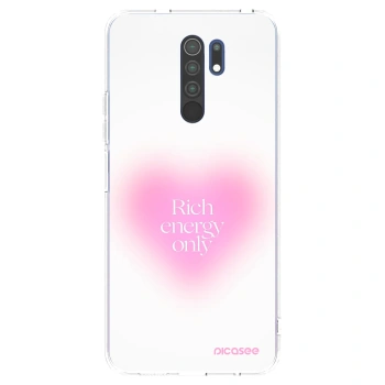 Picasee Xiaomi Redmi 9 Hülle - Transparentes Silikon - Rich Energy