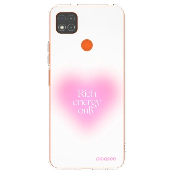 Picasee Xiaomi Redmi 9C Hülle - Transparentes Silikon - Rich Energy