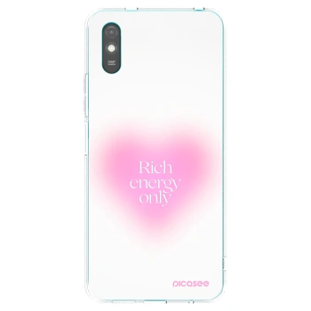 Picasee Xiaomi Redmi 9A Hülle - Transparentes Silikon - Rich Energy