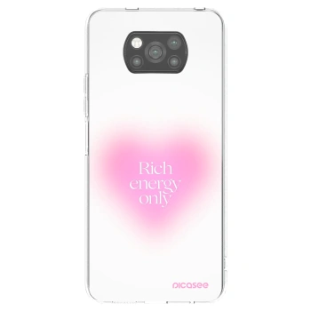 Picasee Xiaomi Poco X3 Hülle - Schwarzes Silikon - Rich Energy