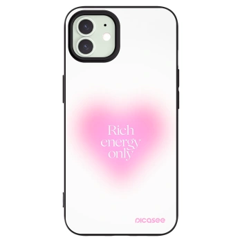 Picasee Apple iPhone 12 Pro Hülle - Schwarzes Silikon - Rich Energy