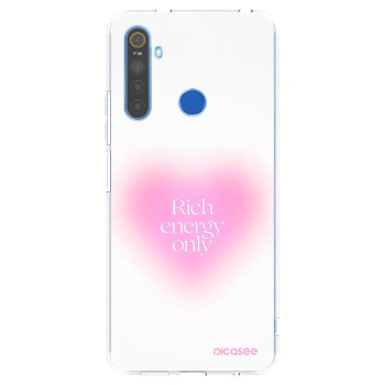 Picasee Realme 5 Hülle - Transparentes Silikon - Rich Energy