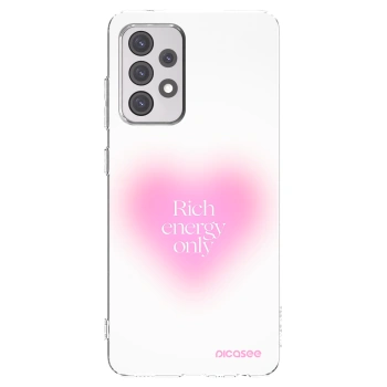 Picasee Samsung Galaxy A52 5G A525F Hülle - Transparentes Silikon - Rich Energy