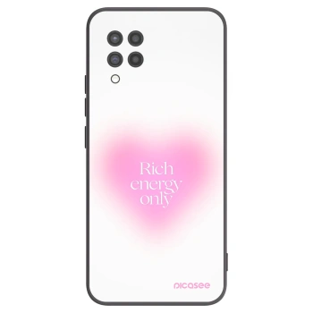 Picasee Samsung Galaxy A42 A426B Hülle - Schwarzes Silikon - Rich Energy