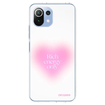 Picasee Xiaomi Mi 11 Lite Hülle - Transparentes Silikon - Rich Energy