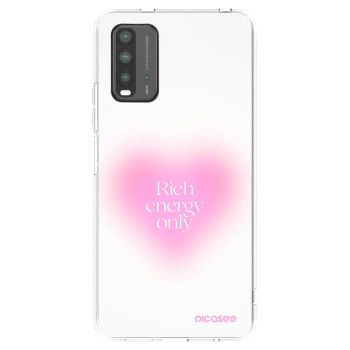 Picasee Xiaomi Redmi 9T Hülle - Schwarzes Silikon - Rich Energy