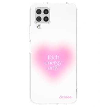 Picasee Samsung Galaxy A22 A225F 4G Hülle - Transparentes Silikon - Rich Energy