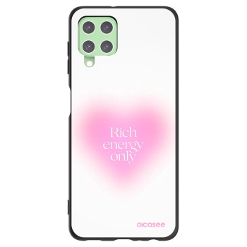 Picasee Samsung Galaxy A22 A225F 4G Hülle - Schwarzes Silikon - Rich Energy