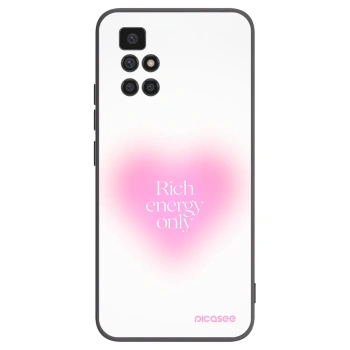 Picasee Xiaomi Redmi 10 Hülle - Schwarzes Silikon - Rich Energy