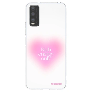 Picasee Vivo Y20s Hülle - Transparentes Silikon - Rich Energy