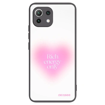 Picasee Xiaomi 11 Lite 5G NE Hülle - Schwarzes Silikon - Rich Energy