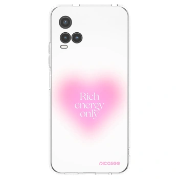 Picasee Vivo Y33s Hülle - Transparentes Silikon - Rich Energy