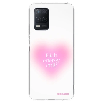 Picasee Realme 8 5G Hülle - Transparentes Silikon - Rich Energy