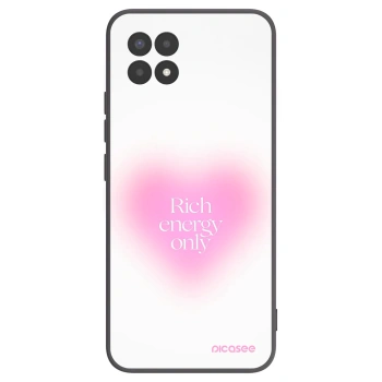 Picasee Realme 8i Hülle - Schwarzes Silikon - Rich Energy