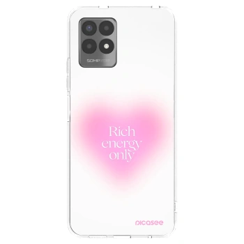 Picasee Realme 8i Hülle - Transparentes Silikon - Rich Energy