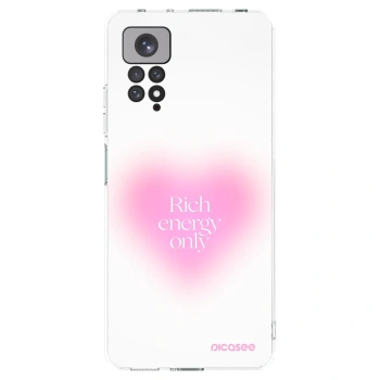 Picasee Xiaomi Redmi Note 11 Hülle - Transparentes Silikon - Rich Energy