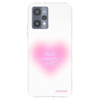Picasee Realme 9 Pro 5G Hülle - Transparentes Silikon - Rich Energy