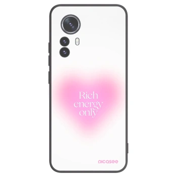 Picasee Xiaomi 12 Pro Hülle - Schwarzes Silikon - Rich Energy