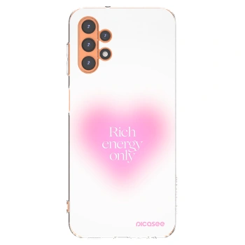 Picasee Samsung Galaxy A13 4G A135 Hülle - Transparentes Silikon - Rich Energy