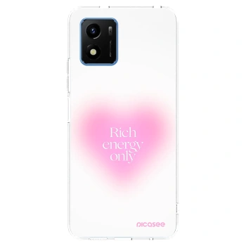 Picasee Vivo Y01 Hülle - Transparentes Silikon - Rich Energy