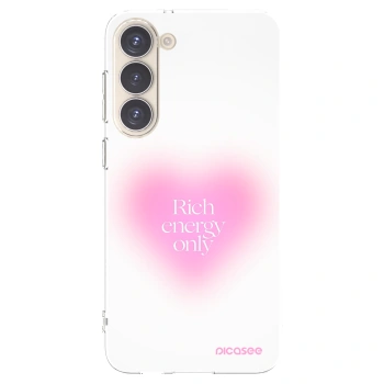 Picasee Samsung Galaxy S23+ 5G Hülle - Transparentes Silikon - Rich Energy