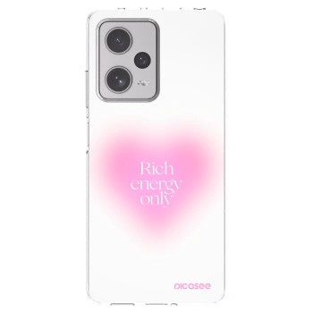 Picasee Xiaomi Redmi Note 12 Pro+ 5G Hülle - Transparentes Silikon - Rich Energy