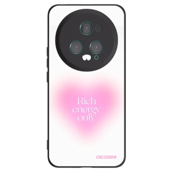 Picasee Honor Magic5 Pro Hülle - Schwarzes Silikon - Rich Energy