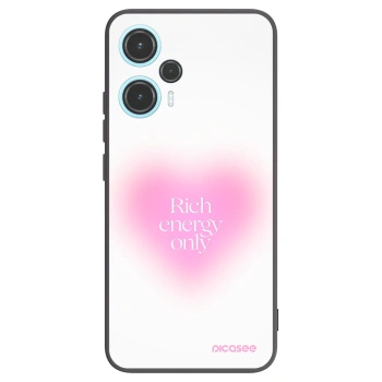 Picasee Xiaomi Poco F5 Hülle - Schwarzes Silikon - Rich Energy