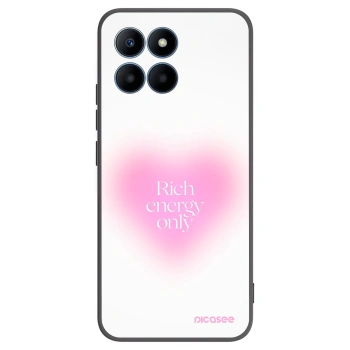 Picasee Honor 70 Lite Hülle - Schwarzes Silikon - Rich Energy