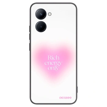 Picasee Realme C33 (2023) Hülle - Schwarzes Silikon - Rich Energy