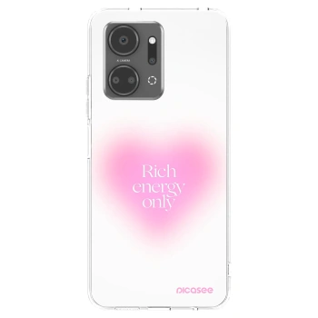 Picasee Honor X7a Hülle - Transparentes Silikon - Rich Energy