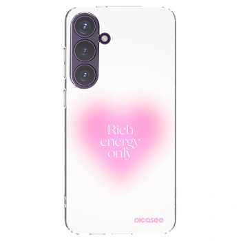 Picasee Samsung Galaxy S24+ S926B 5G Hülle - Transparentes Silikon - Rich Energy
