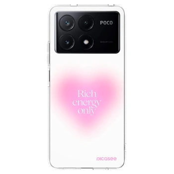 Picasee Xiaomi Poco X6 Pro Hülle - Transparentes Silikon - Rich Energy