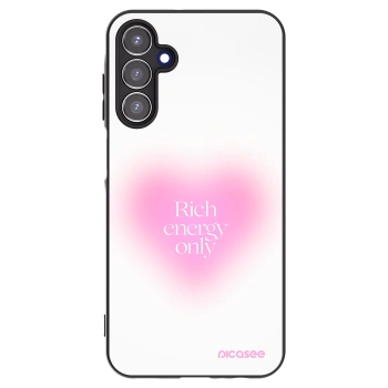 Picasee Samsung Galaxy A15 A155F 4G Hülle - Schwarzes Silikon - Rich Energy