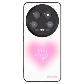 Picasee Xiaomi 14 Ultra Hülle - Schwarzes Silikon - Rich Energy