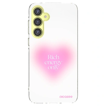 Picasee Samsung Galaxy A35 5G A356B Hülle - Transparentes Silikon - Rich Energy