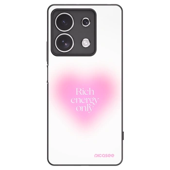 Picasee Xiaomi Redmi Note 13 4G Hülle - Schwarzes Silikon - Rich Energy