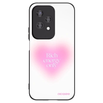 Picasee Honor 200 Lite Hülle - Schwarzes Silikon - Rich Energy