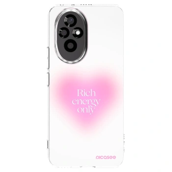 Picasee Honor 200 Pro 5G Hülle - Transparentes Silikon - Rich Energy
