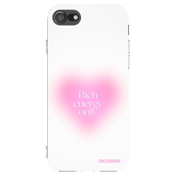Picasee Apple iPhone 7 Hülle - Transparentes Silikon - Rich Energy