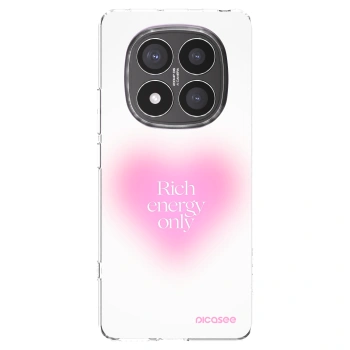 Picasee Xiaomi Redmi Note 14 Pro+ 5G Hülle - Transparentes Silikon - Rich Energy