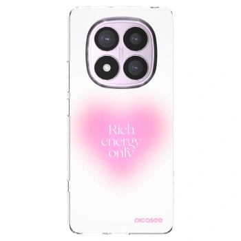 Picasee Xiaomi Redmi Note 14 Pro 5G Hülle - Transparentes Silikon - Rich Energy