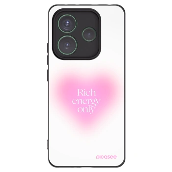 Picasee Xiaomi Redmi Note 14 5G Hülle - Schwarzes Silikon - Rich Energy