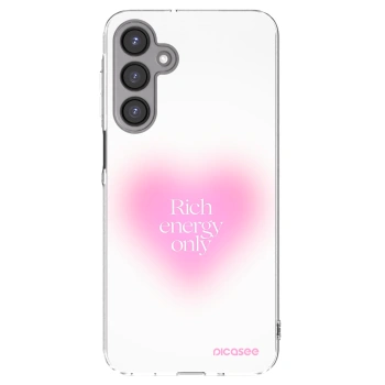 Picasee Samsung Galaxy A16 5G Hülle - Transparentes Silikon - Rich Energy