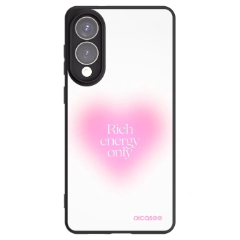 Picasee Samsung Galaxy S25 Edge 5G Hülle - Schwarzes Silikon - Rich Energy