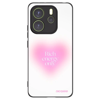Picasee Xiaomi Redmi Note 14 4G Hülle - Schwarzes Silikon - Rich Energy